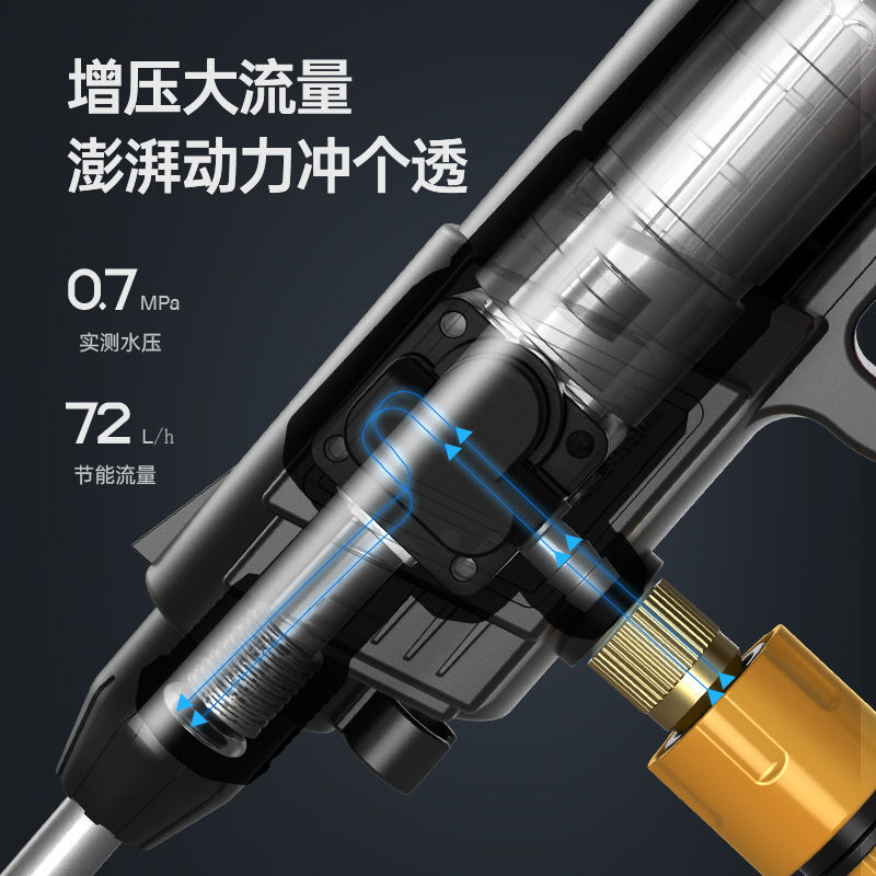 猛仕498F无线洗车机 家用便携洗车新体验